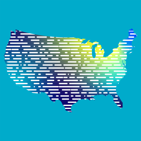 An outline of the United States