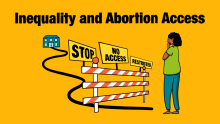 Inequity and Abortion Access video title page