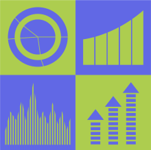 abstract image showing graphs